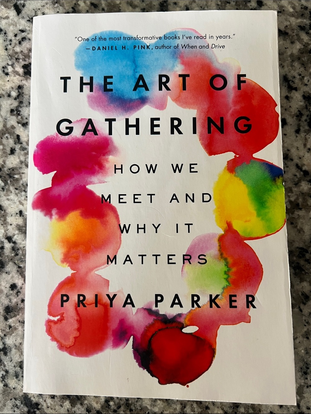 The Art of Gathering Paperback Book by Priya Parker